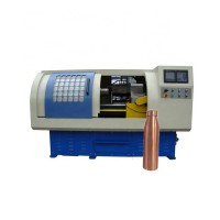 CNC copper aluminum water bottle making spinning machine