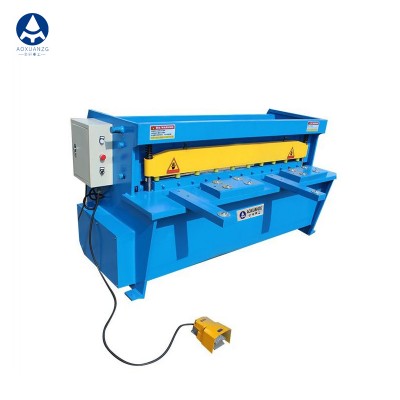 In stock cheaper carbon steel small electric guillotine cutting machine price